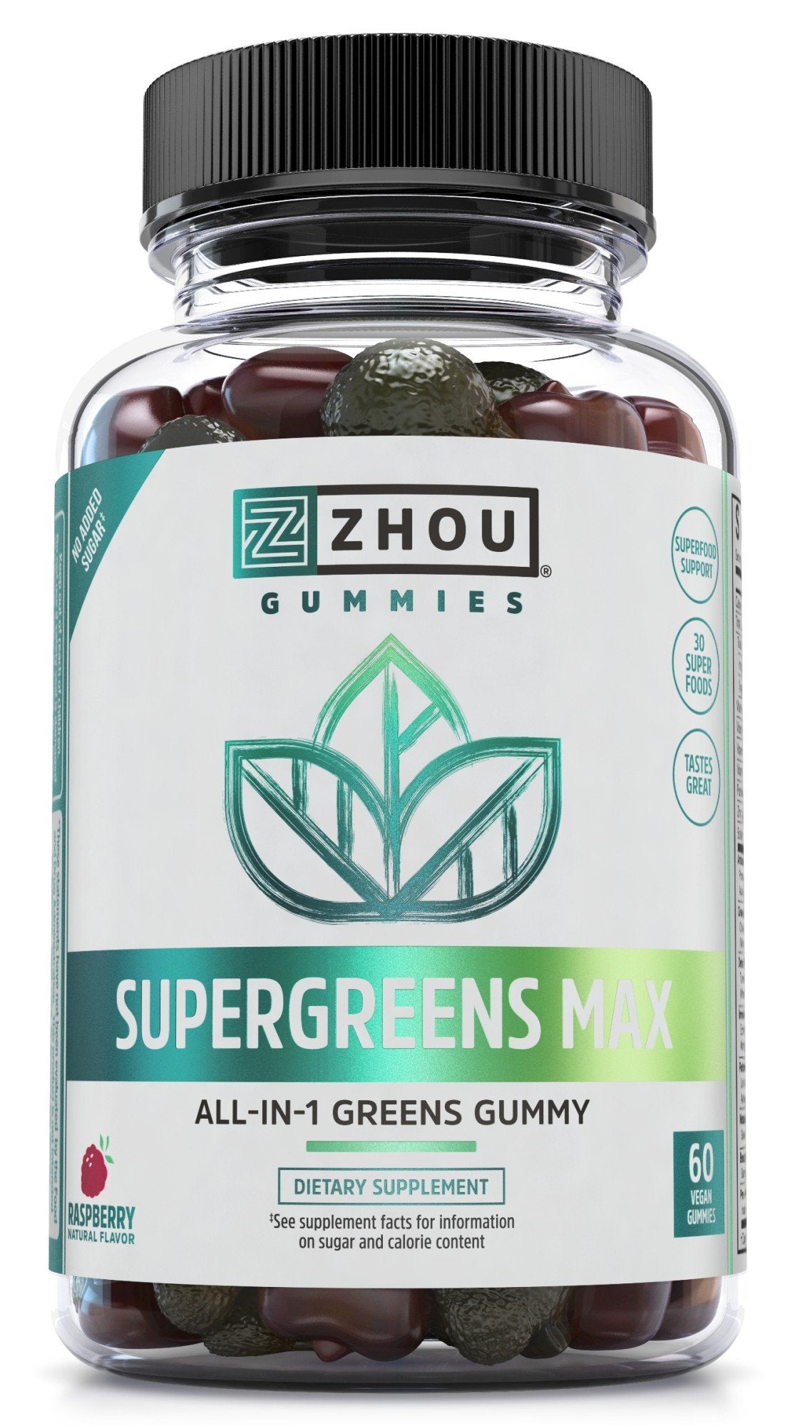 Zhou Nutrition Supergreens Gummy 60 Gummy