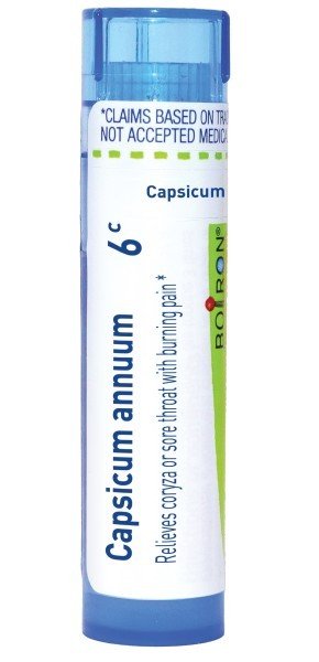 Boiron Capsicum Annuum 6C Homeopathic Single Medicine For Allergy 80 Pellet