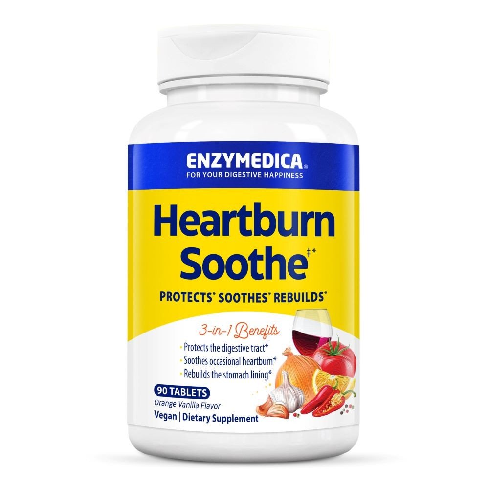 Enzymedica Heartburn Soothe 90 Chewable