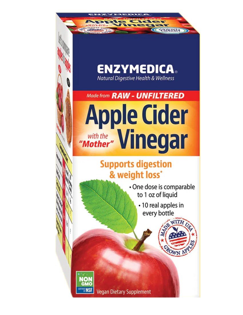 Enzymedica Apple Cider Vinegar 60 Capsule