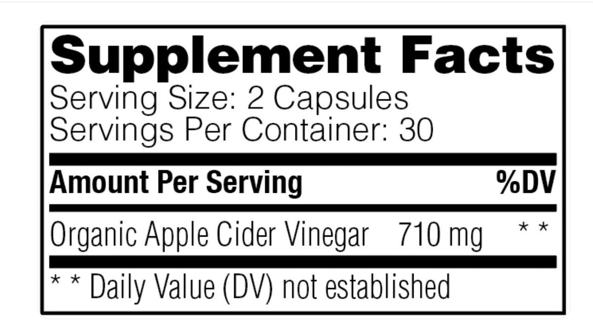 Enzymedica Apple Cider Vinegar 120 Capsule