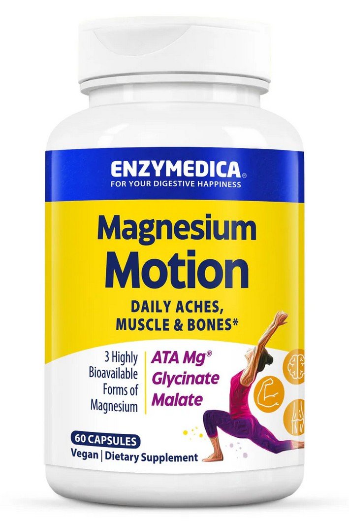 Enzymedica Magnesium Motion 60 Capsule