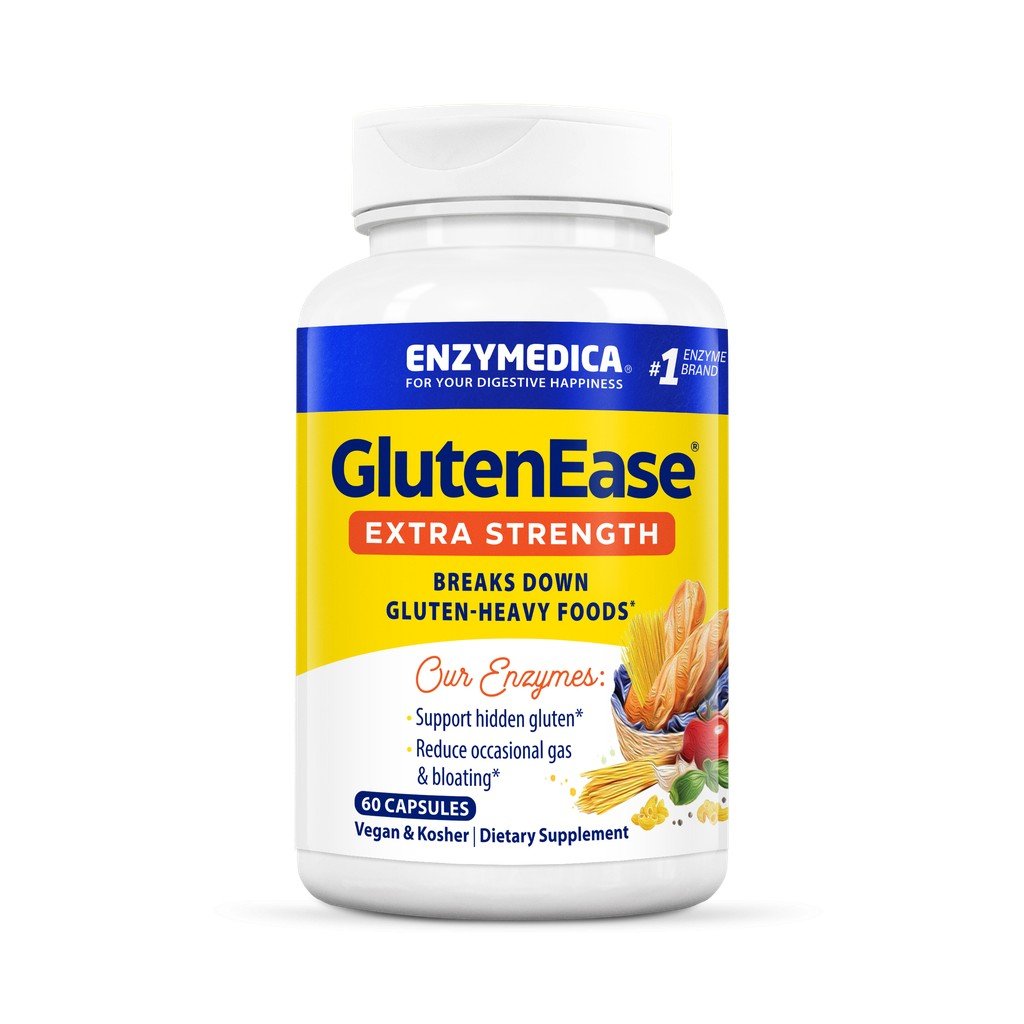 Enzymedica GlutenEase Extra Strength 60 Capsule