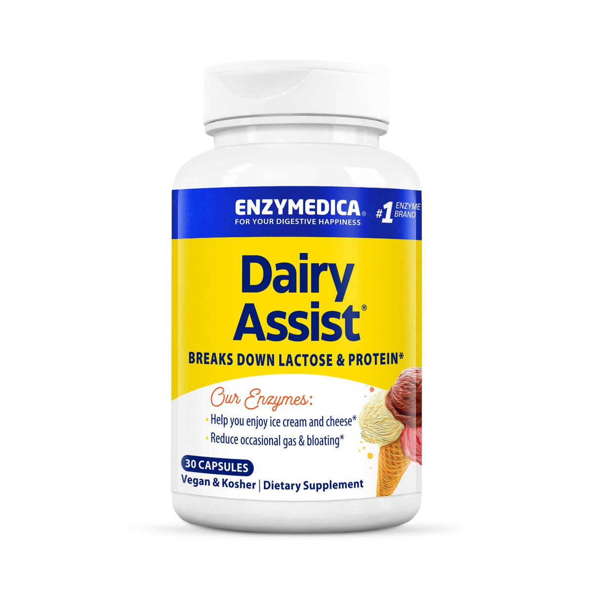 Enzymedica Dairy Assist 30 Capsule