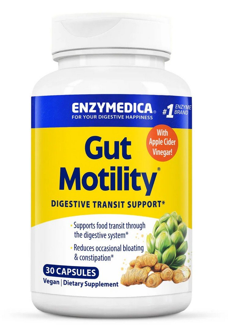 Enzymedica Gut Motility 30 Capsule