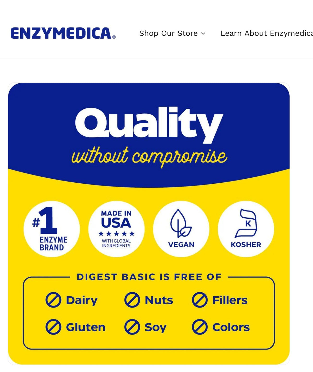 Enzymedica Digest Basic 90 Capsule