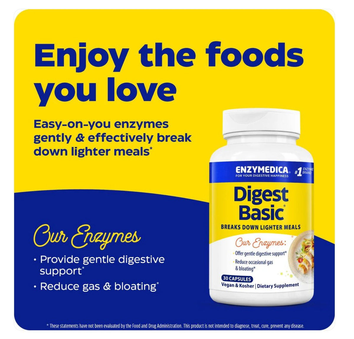 Enzymedica Digest Basic 180 Capsule