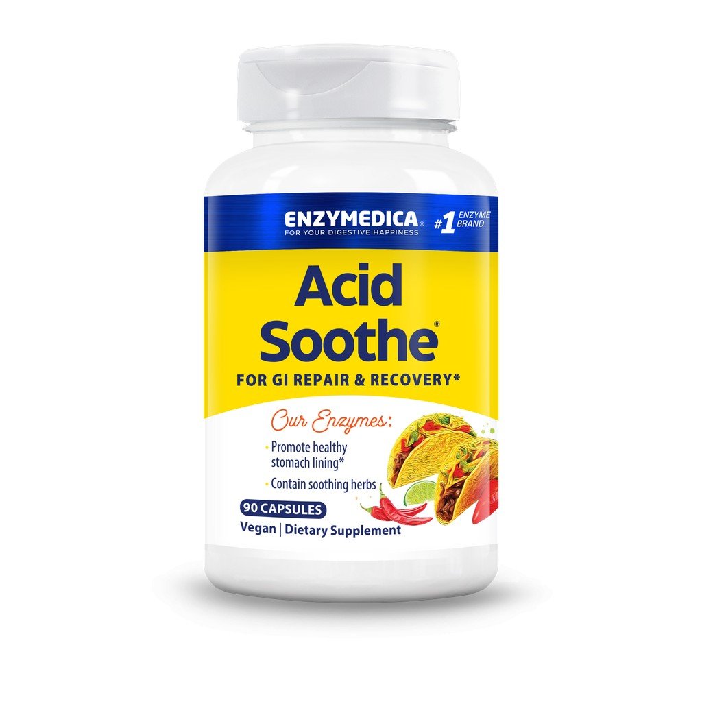 Enzymedica Acid Soothe 90 Capsule