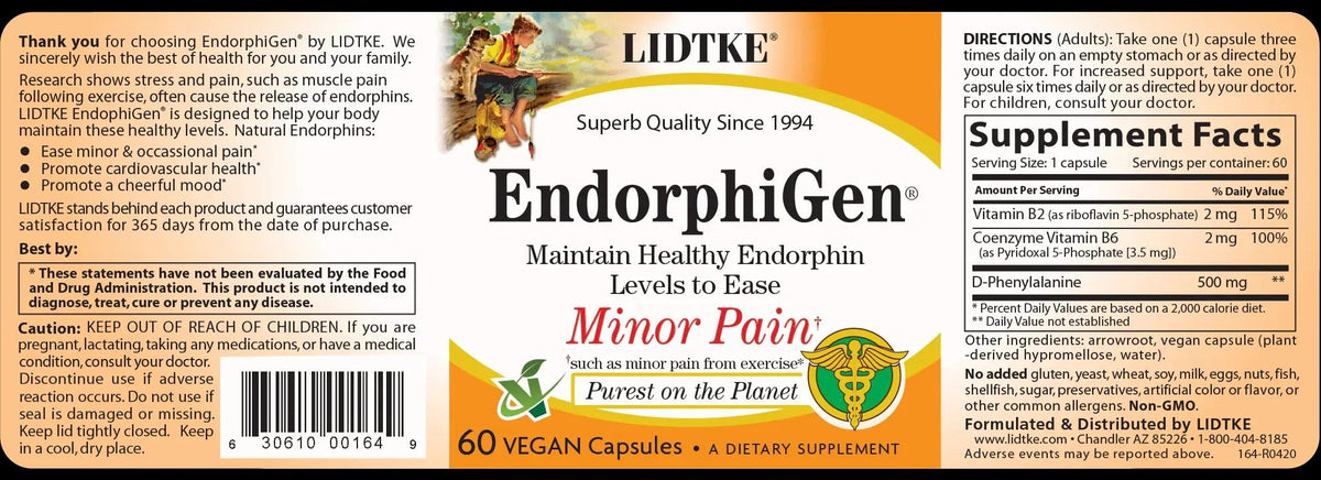 LIDTKE EndorphiGen 60 Capsule