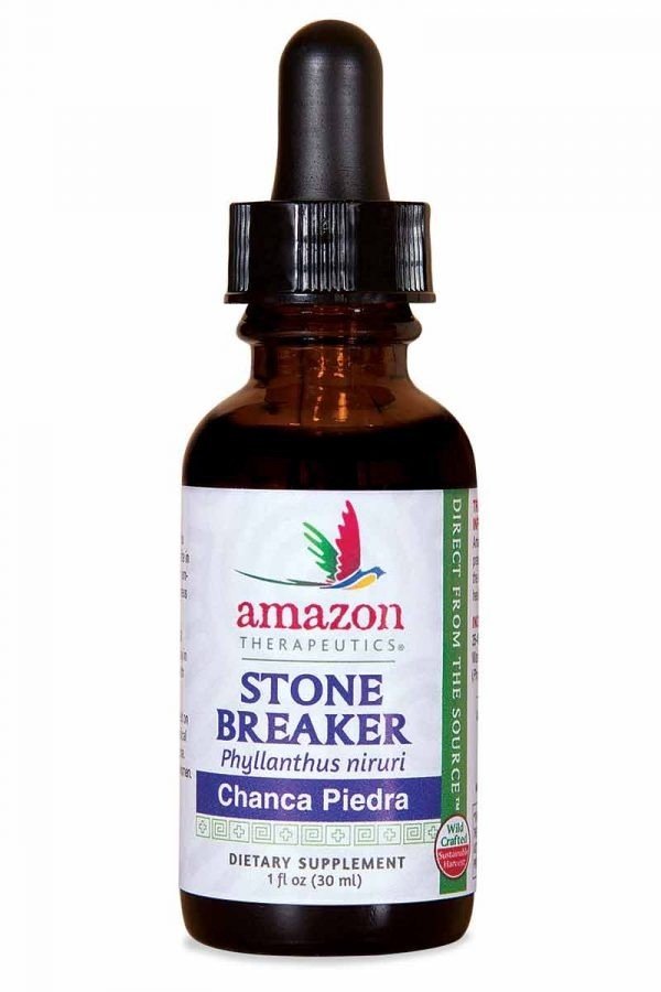 Amazon Therapeutic Laboratories Stone Breaker,Chanca Piedra Certified Organic 1 oz Liquid