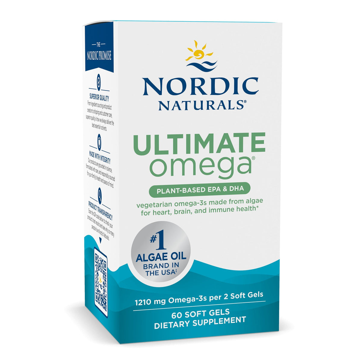 Nordic Naturals Ultimate Omega-Plant Based EPA & DHA 60 Softgel