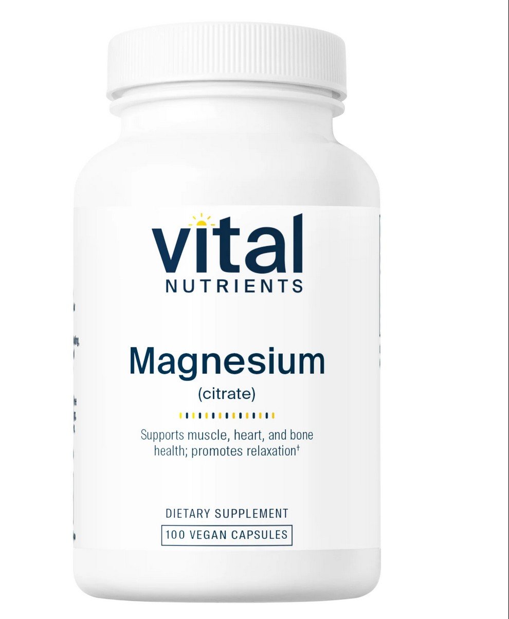 Vital Nutrients Magnesium Citrate 150 mg 100 Capsule