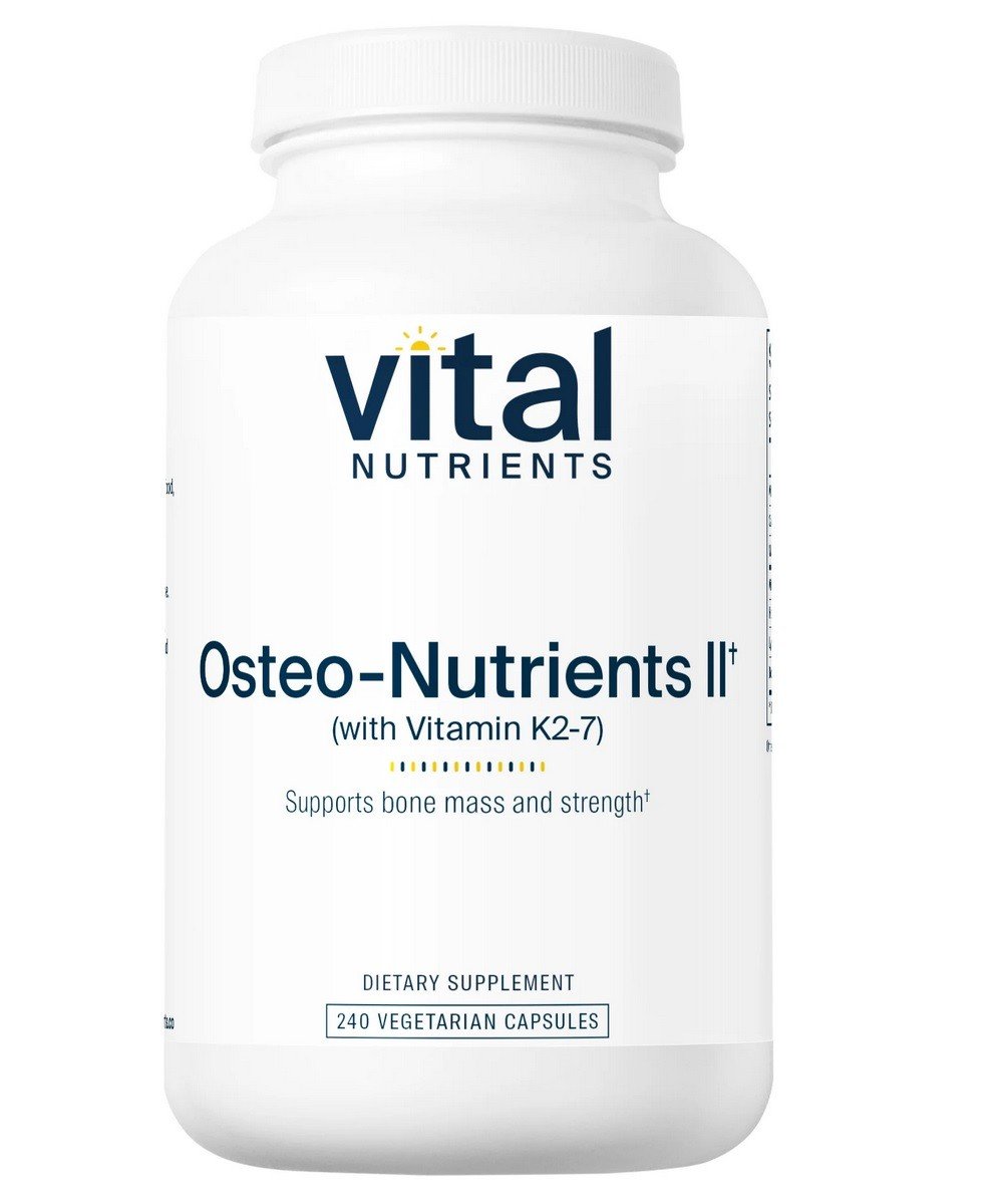 Vital Nutrients Osteo-Nutrients II (With Vitamin K2-7) 240 Capsule