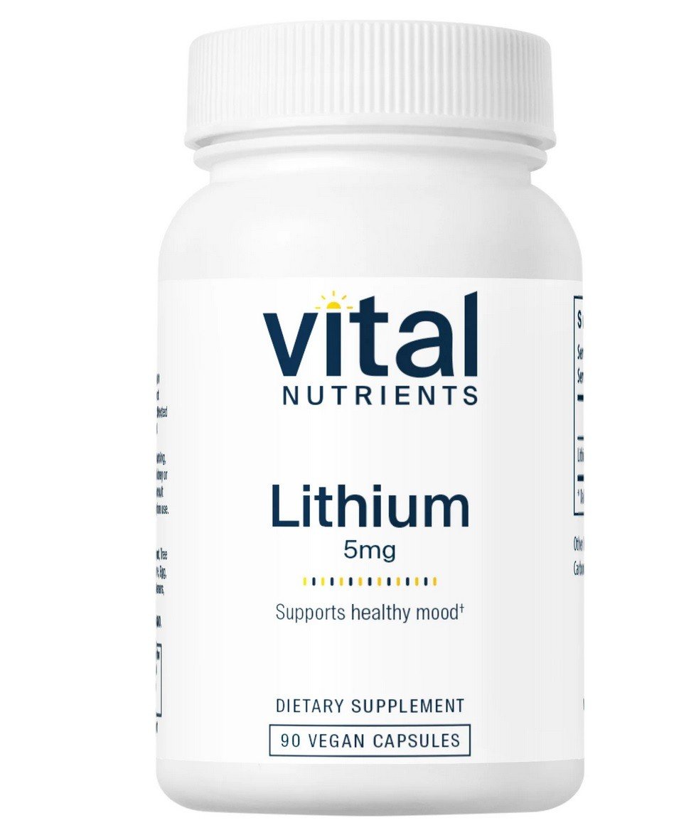 Vital Nutrients Lithium (orotate) 5 mg 90 Capsule