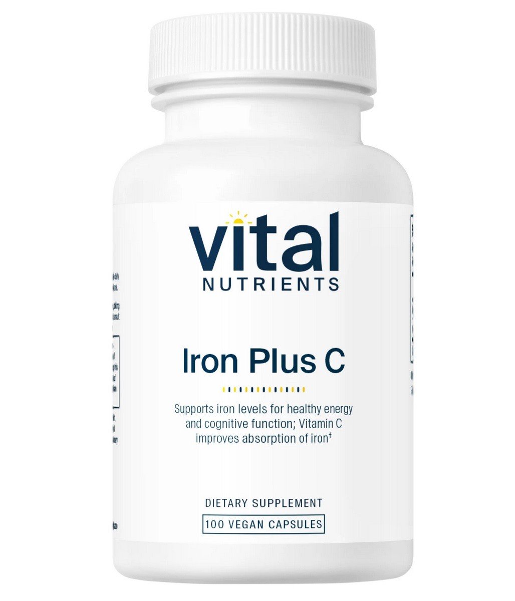 Vital Nutrients Iron Plus C 100 Capsule