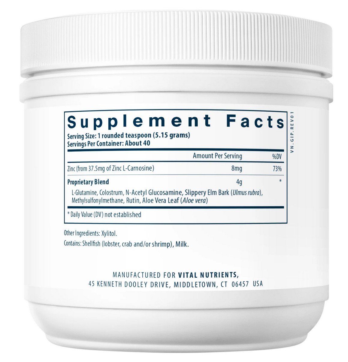 Vital Nutrients GI Repair 168 g Powder