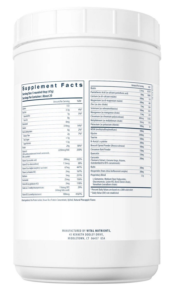 Vital Nutrients Vital Clear 942 grams Powder