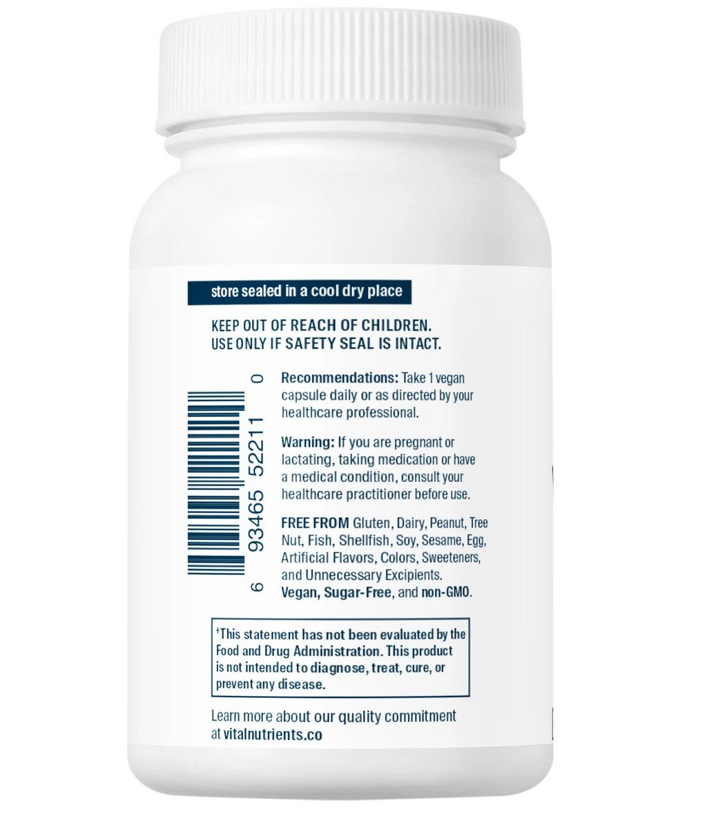 Vital Nutrients Zinc (Citrate) 30mg 90 VegCap