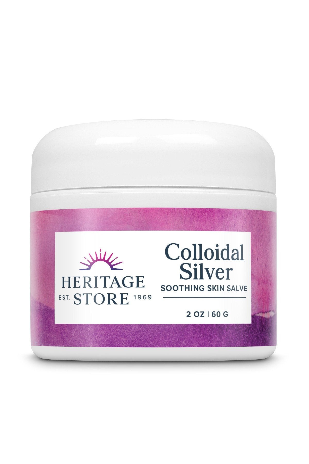 Heritage Store Colloidal Silver Salve 2.5 oz Cream