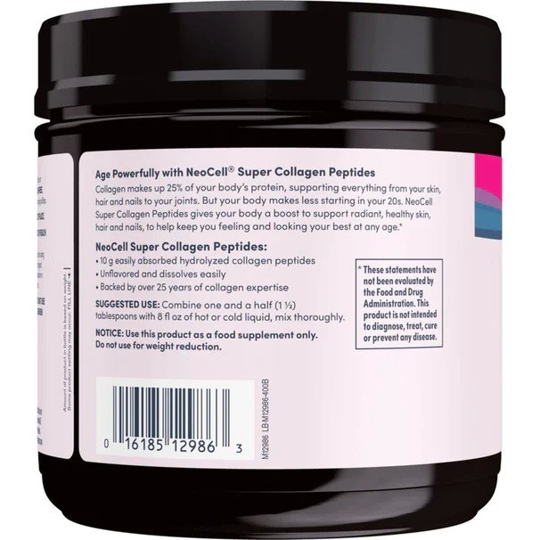 Neocell Super Collagen Unflavored 14 oz Powder