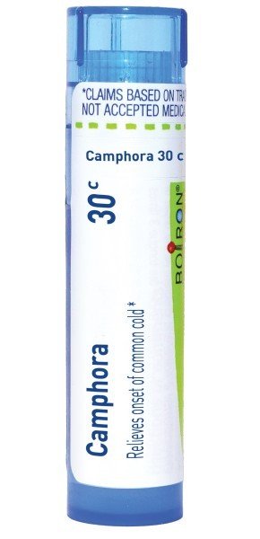 Boiron Camphora 30C Homeopathic Single Medicine For Cough, Cold & Flu 80 Pellet