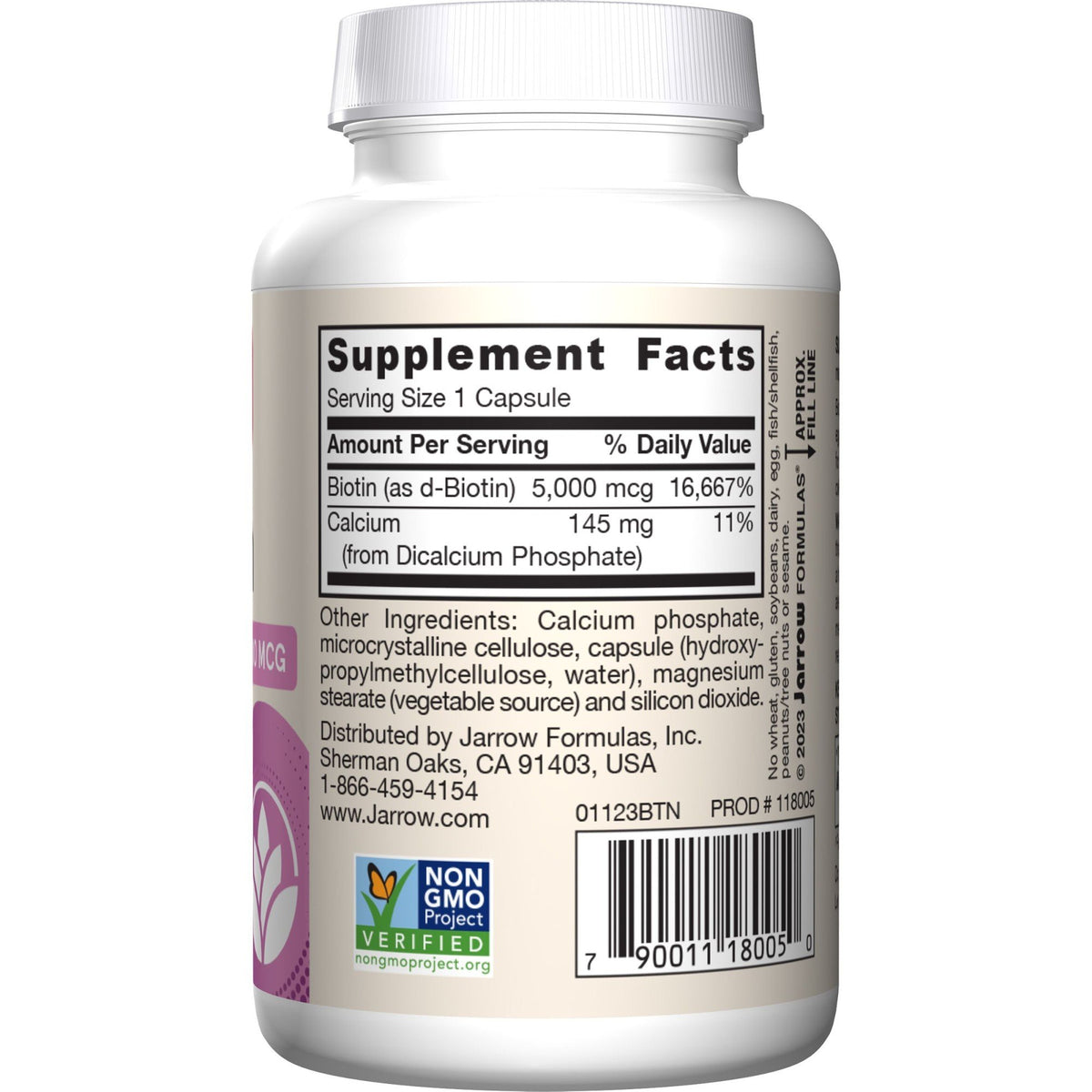 Jarrow Formulas Biotin 100 Capsule