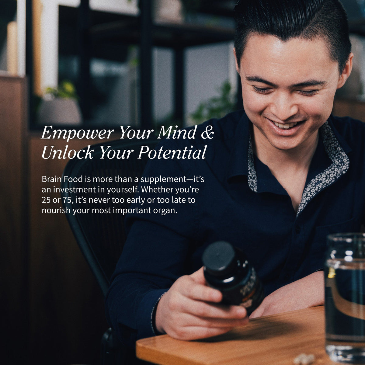 Snap Supplements Brain Food - Memory and Focus 60 Capsule