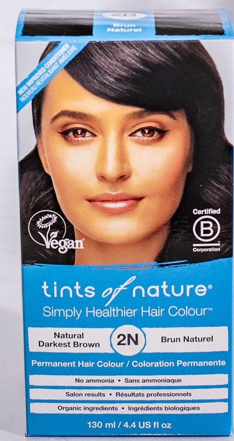 Tints of Nature Permanent Color-2N Natural Darkest Brown 4.4 oz Liquid