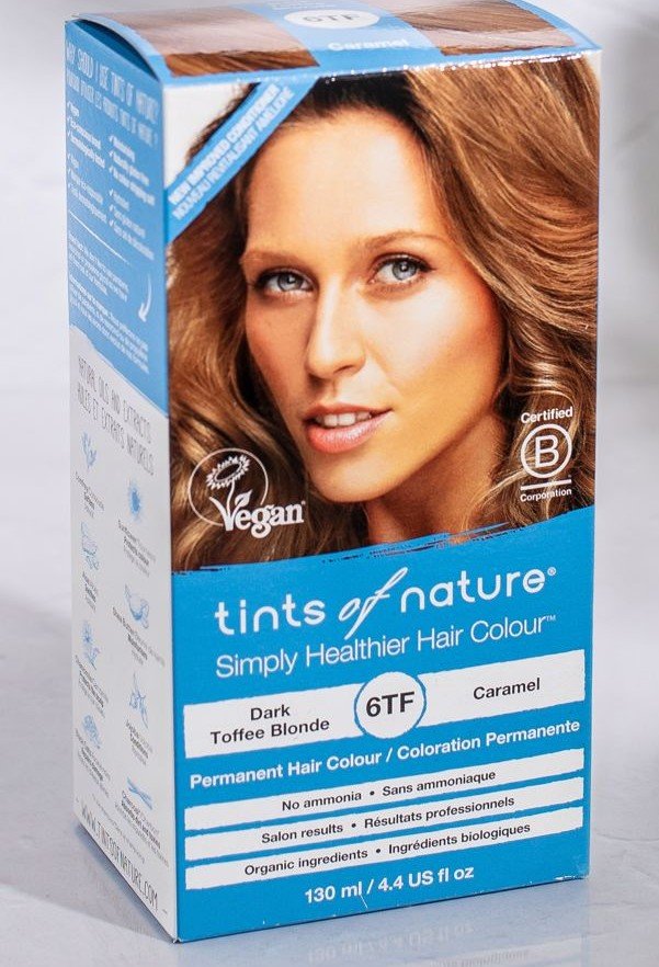 Tints of Nature Permanent Color 6TF Dark Toffee Blonde 4.4 oz Box