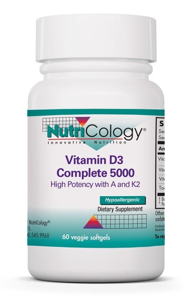 Nutricology Vitamin D3 Complete 120 Softgel