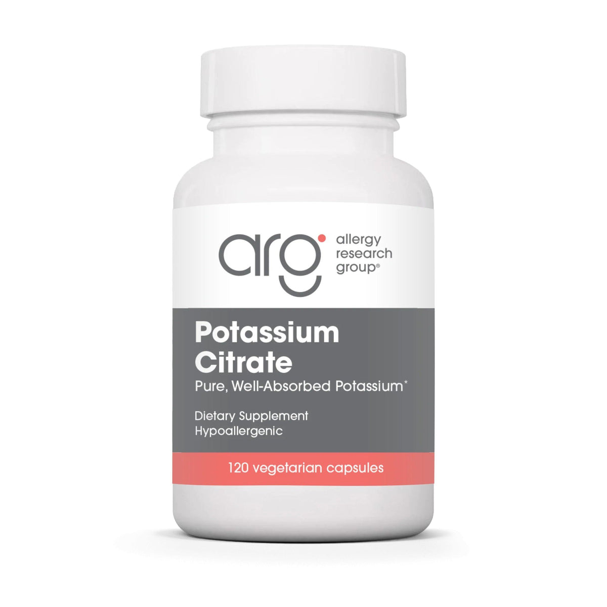 Allergy Research Group Potassium Citrate 120 VegCap