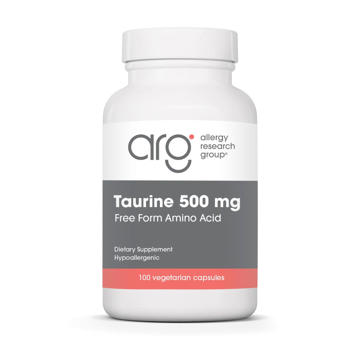 Allergy Research Group Taurine 500mg 100 VegCap