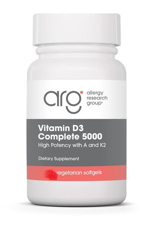 Allergy Research Group Vitamin D3 Complete 5000 120 Softgel
