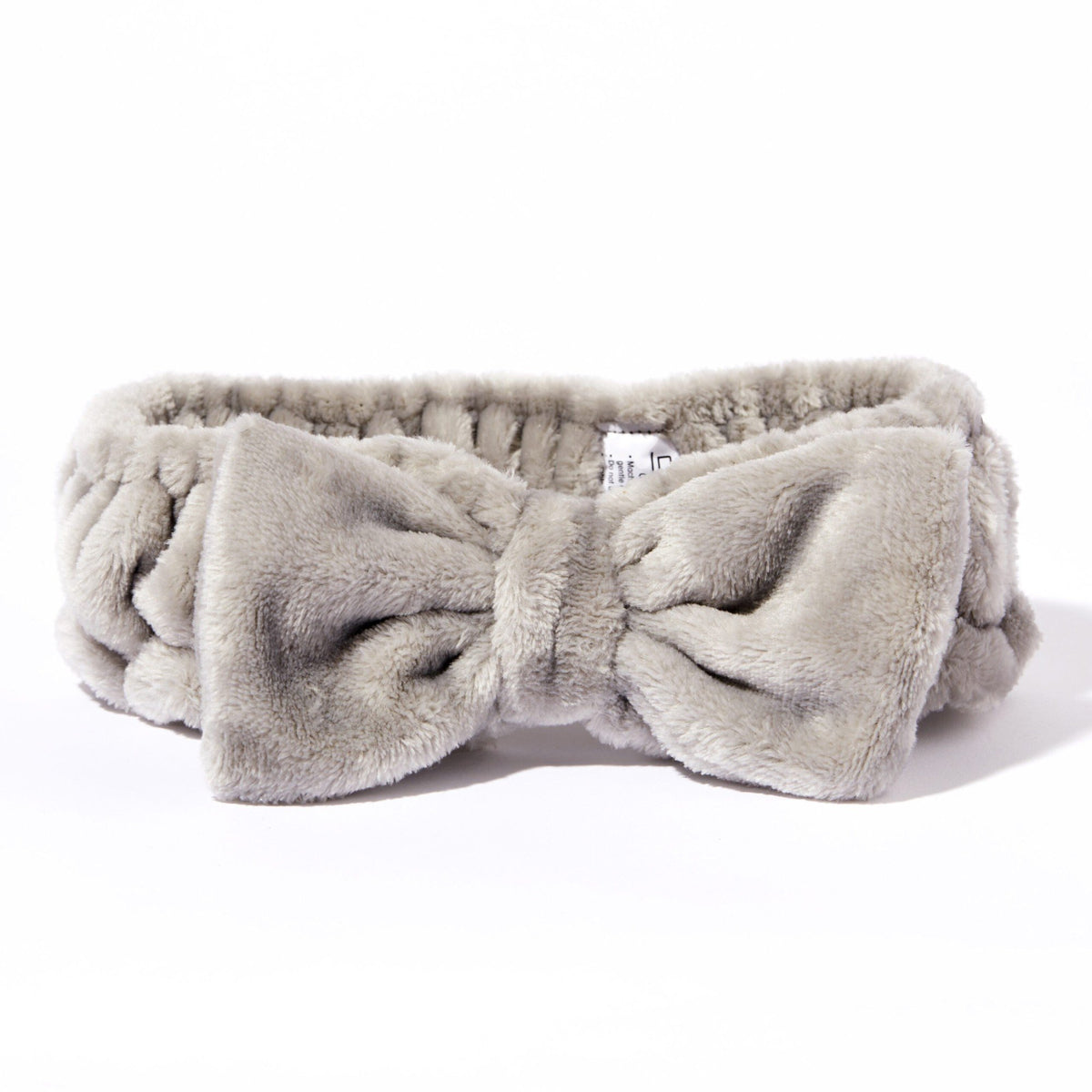 Giovanni Plush Multi-Purpose Spa Headband, Gray 1 Pack