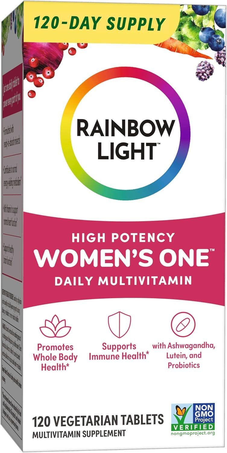 Rainbow Light High Potency Women&#39;s One-Daily Multivitamin 120 Tablet