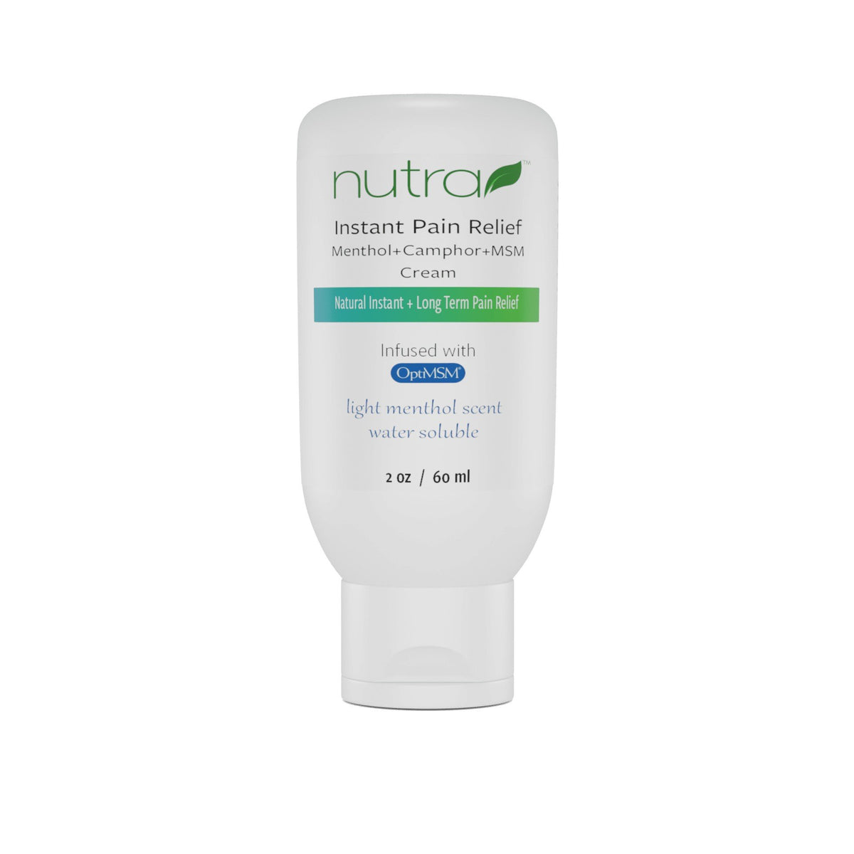 Nutra Health Instant Pain Relief MSM Cream 2 oz Cream