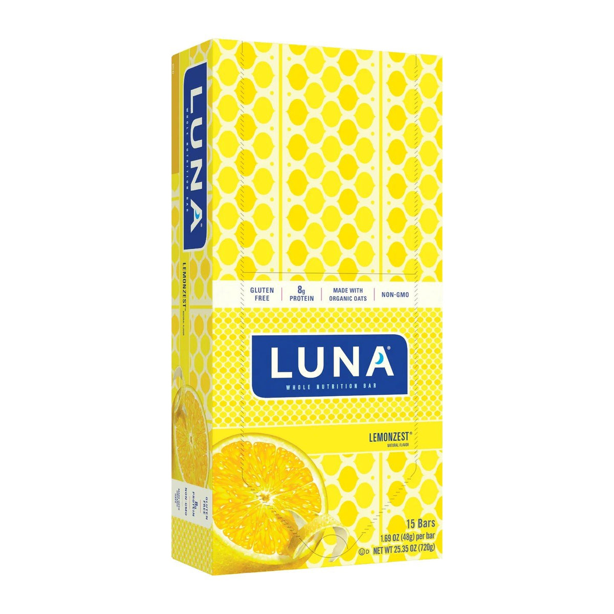 Clif Bar Luna - Lemon Zest - Box 15 bars Box