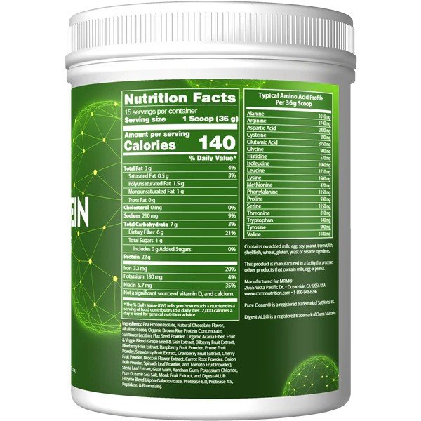 MRM (Metabolic Response Modifiers) Veggie Protein-Chocolate 570 g Powder