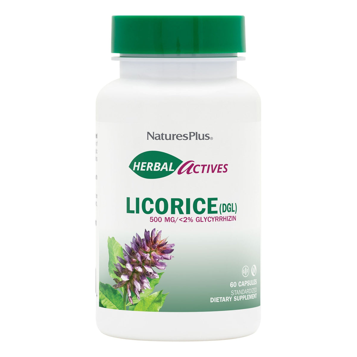 Nature's Plus Licorice (DGL) Extract 500mg 60 Capsule