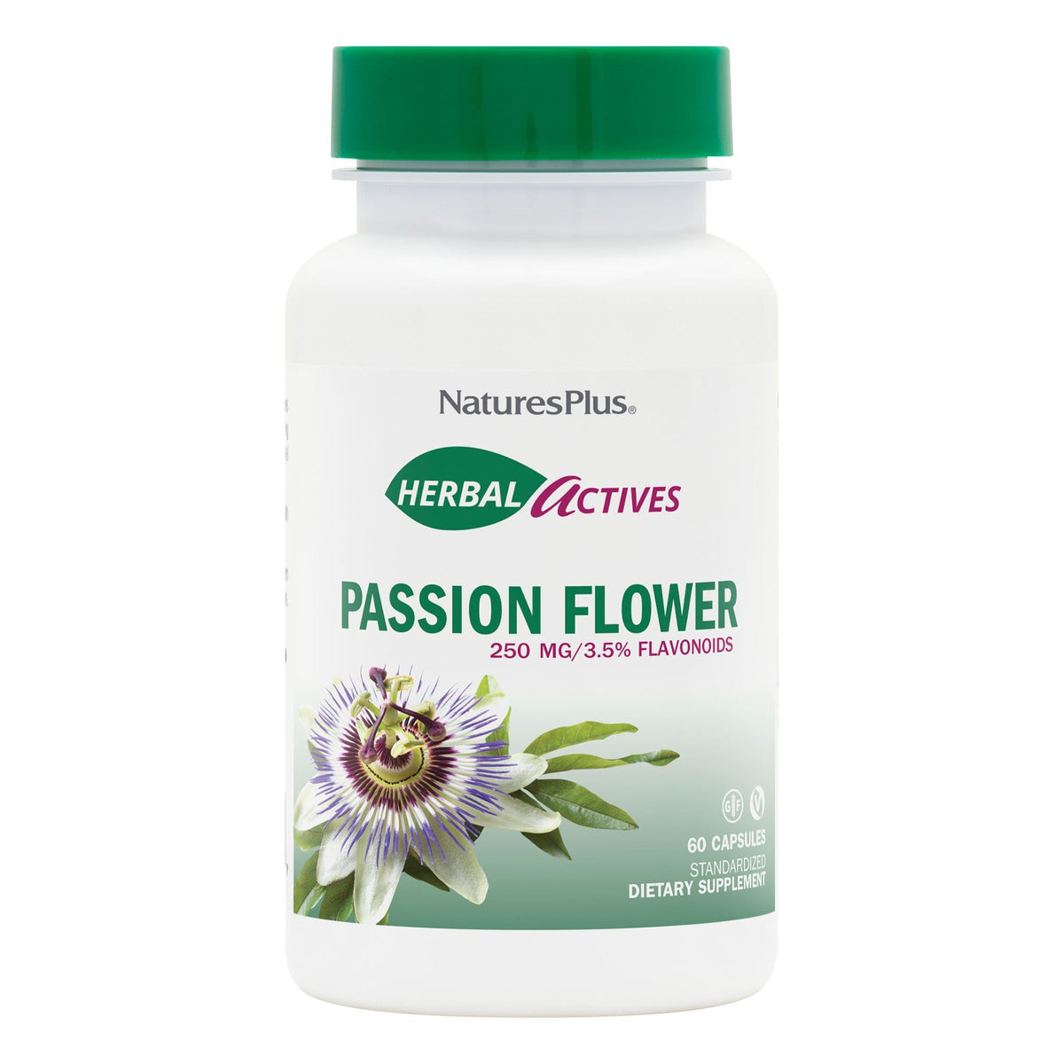 Nature's Plus Passion Flower Extract 250mg 60 Capsule