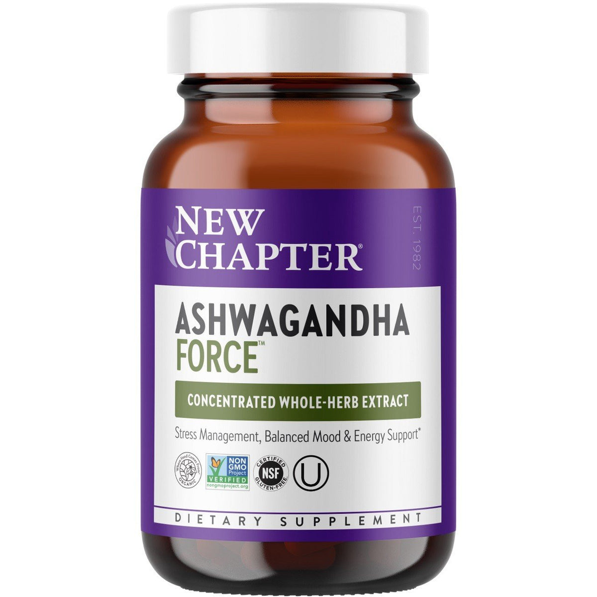 New Chapter Ashwagandha Force 60 Capsule