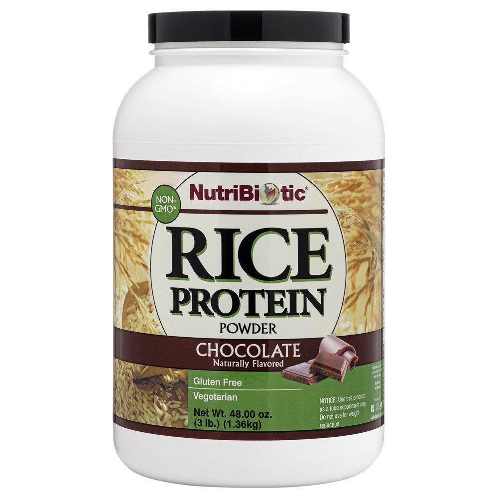 Nutribiotic Rice Protein Chocolate 3 lb Powder