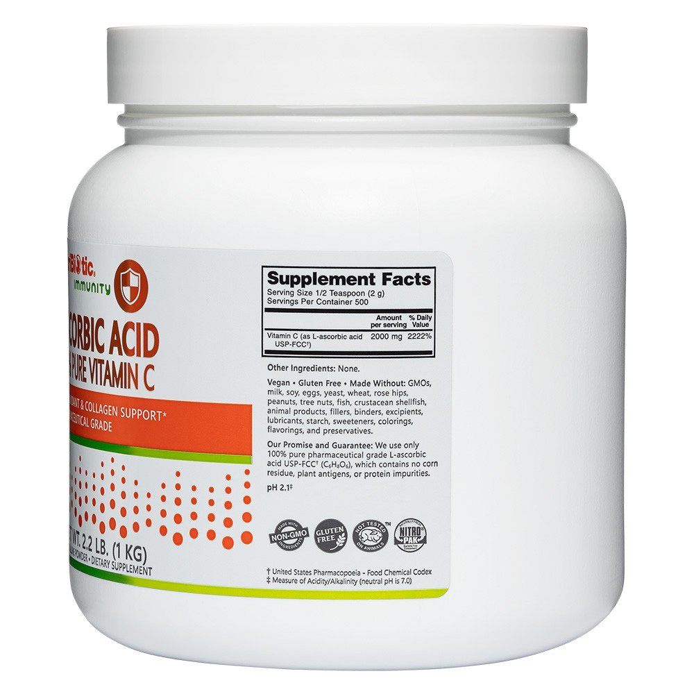 Nutribiotic Ascorbic Acid Powder 2.2 lbs Powder