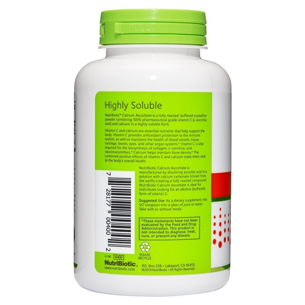 Nutribiotic Calcium Ascorbate 8 oz Powder