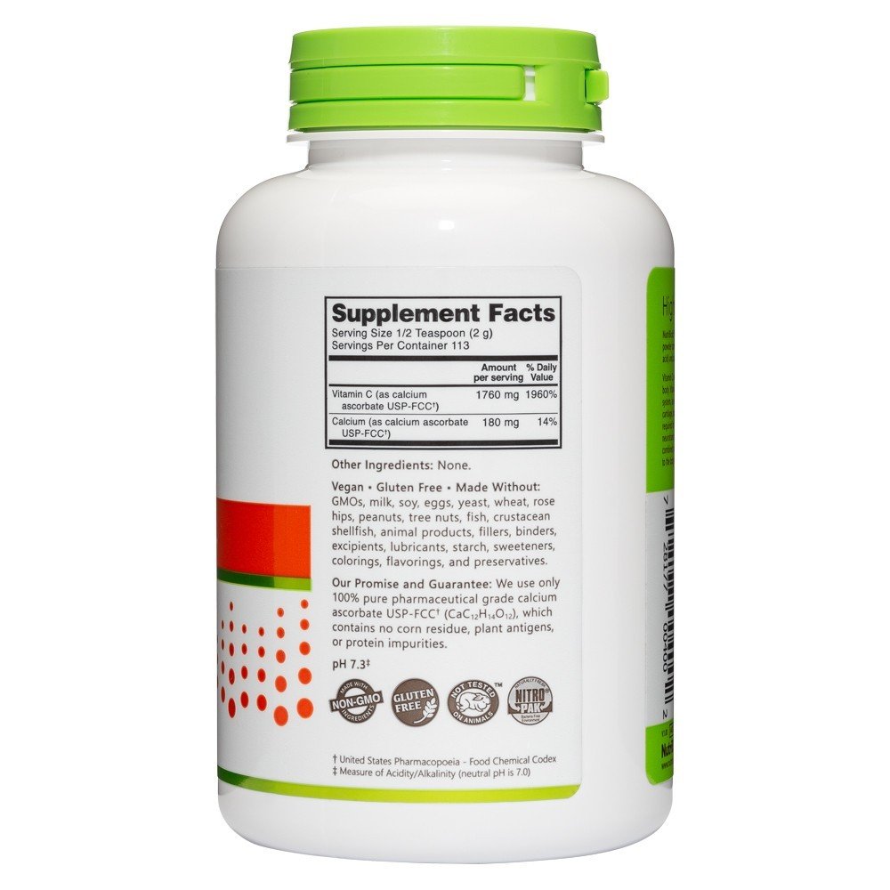 Nutribiotic Calcium Ascorbate 8 oz Powder