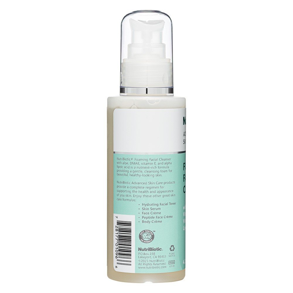 Nutribiotic Foaming Facial Cleanser 4.2 oz Liquid