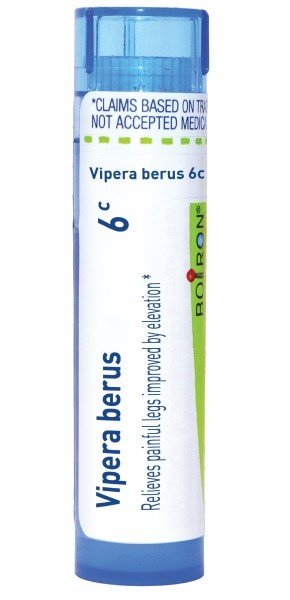 Boiron Vipera Berus 6C Homeopathic Single Medicine For Pain 80 Pellet