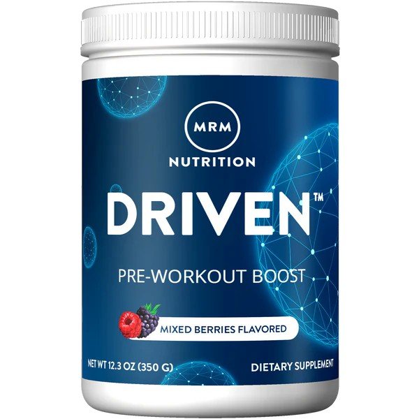 MRM (Metabolic Response Modifiers) Driven Pre-Workout Boost -Mixed Berries 350g Powder