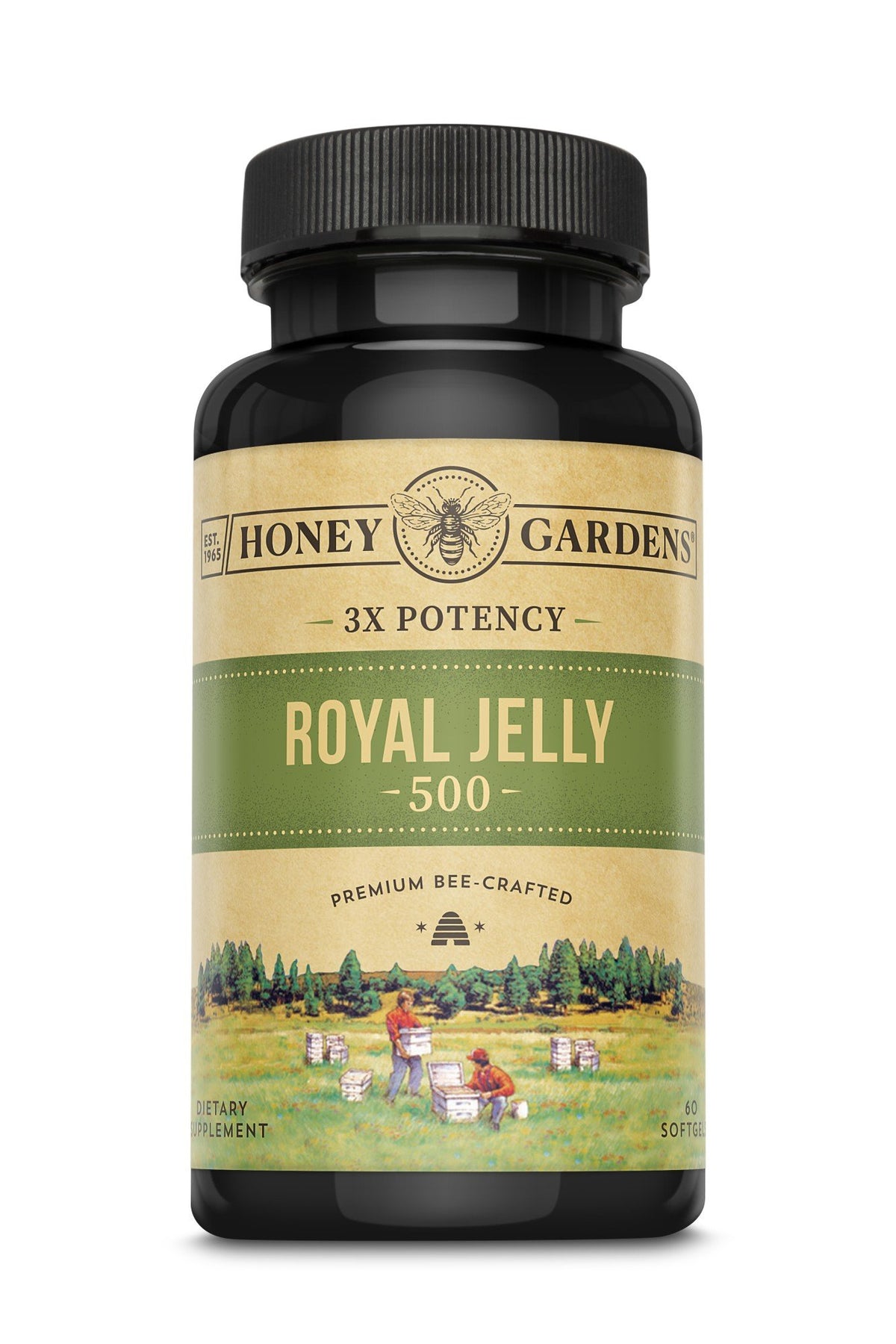 Honey Gardens Royal Jelly 500mg 60 Softgel