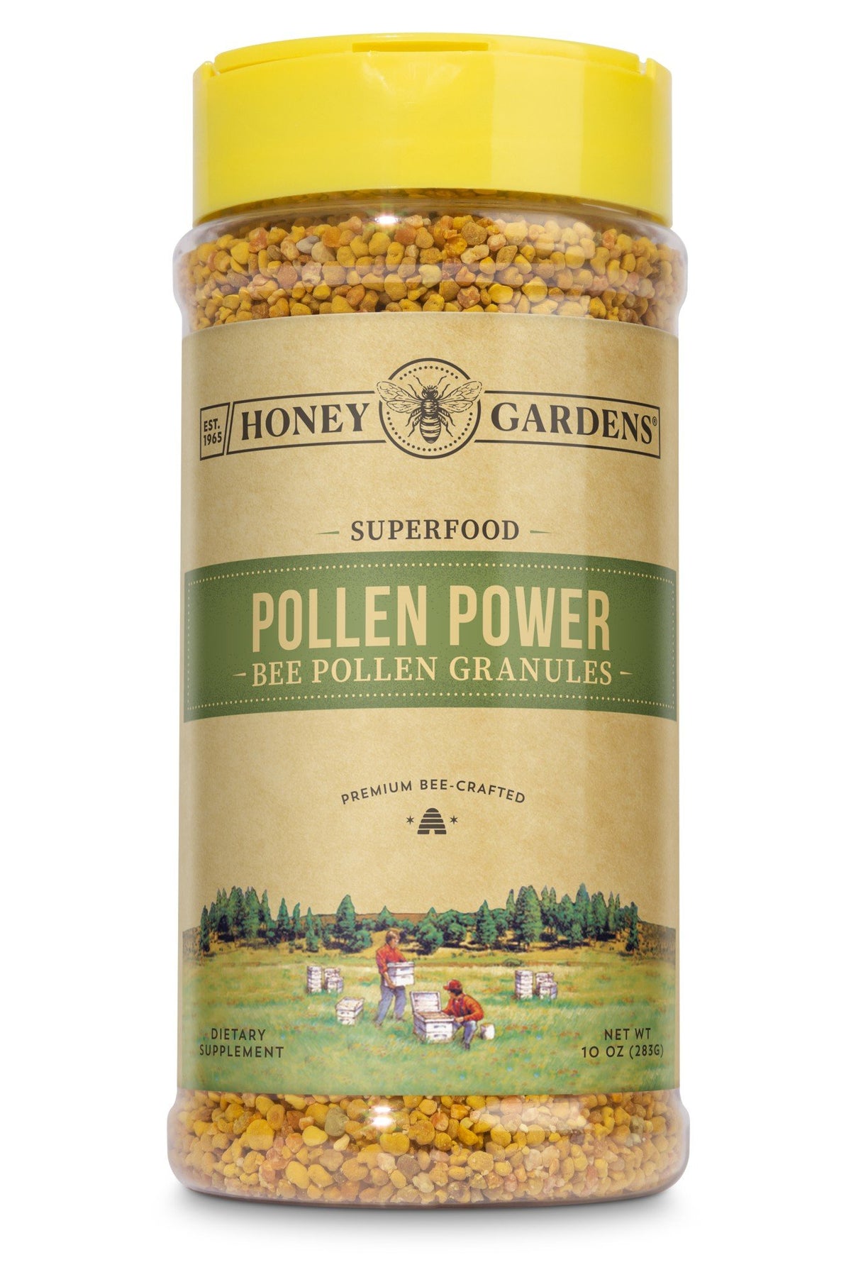 Honey Gardens Superfood-Pollen Power-Bee Pollen Granules 10 oz Granules